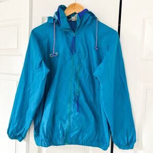 Vintage Columbia Sportswear Packable Hood Windbreaker Jacket Women’s Size Medium